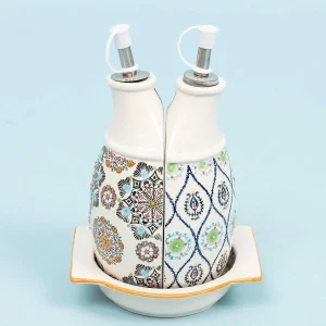 Eclectic Oil & Vinegar Serve Set* Homeware