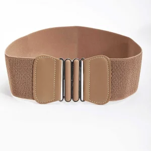 SOUL Accessories Elasticated Brown Belt* Belts