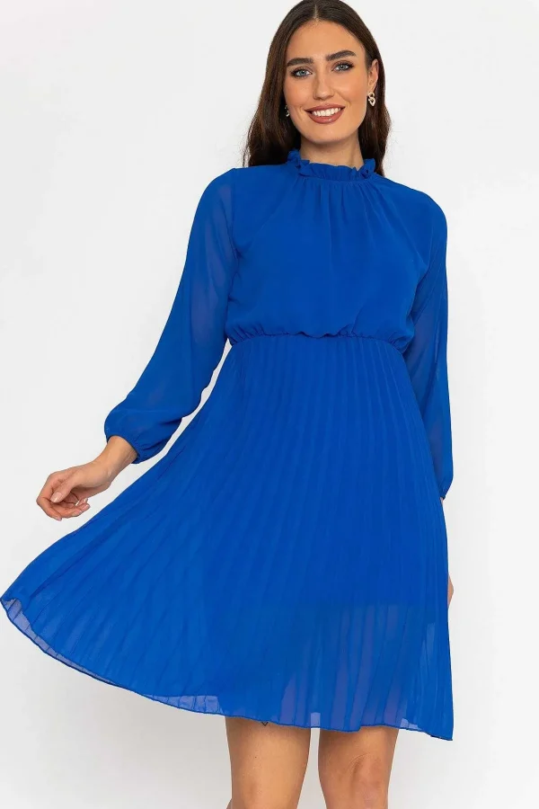 Pala D'oro Ella Knee Length Dress In Blue*Women Dresses & Jumpsuits