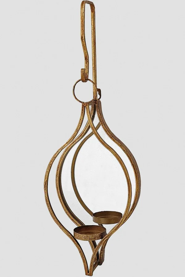 Mindy Brownes Interiors Ellie Mirrored Single Candle Holder* Homeware