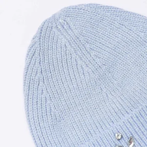 SOUL Accessories Embellished Beanie In Blue* Hats