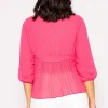 Pala D'oro Emma Top In Pink*Women Tops & Blouses