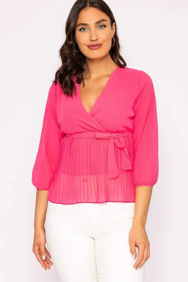 Pala D'oro Emma Top In Pink*Women Tops & Blouses