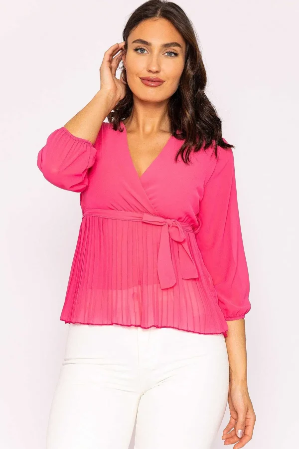 Pala D'oro Emma Top In Pink*Women Tops & Blouses