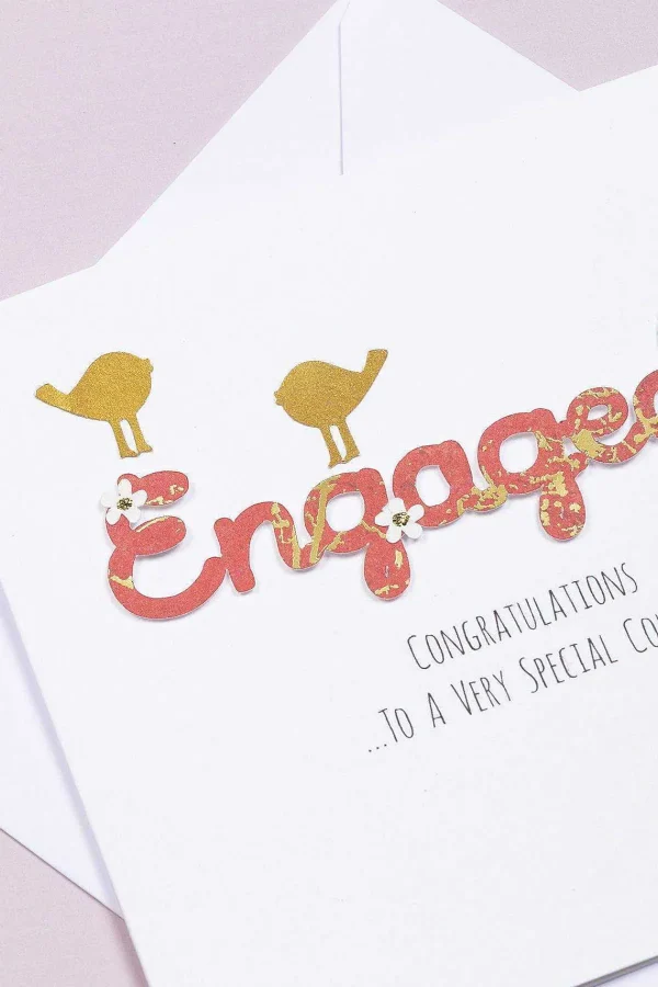 Simply Special Engaged Handmade Card* Homeware