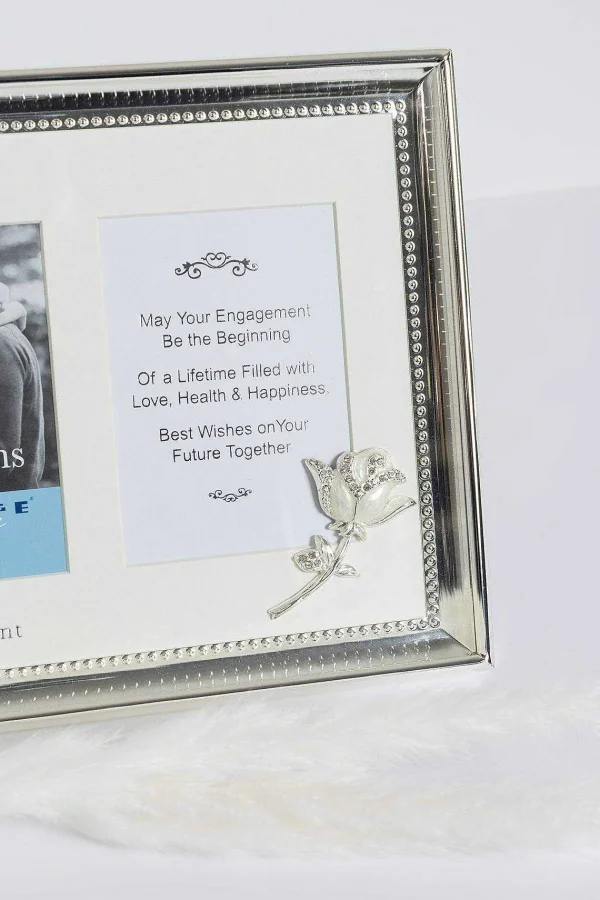 Newbridge Silverware Engagement Double Photo Frame* Homeware
