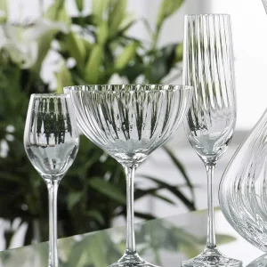 Galway Crystal Erne Champagne Saucer Set* Homeware