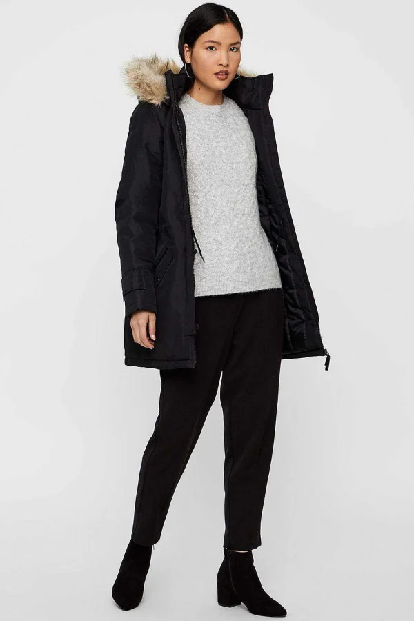 Vero Moda Excursion Parka In Black*Women Coats & Jackets