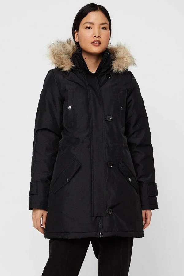 Vero Moda Excursion Parka In Black*Women Coats & Jackets