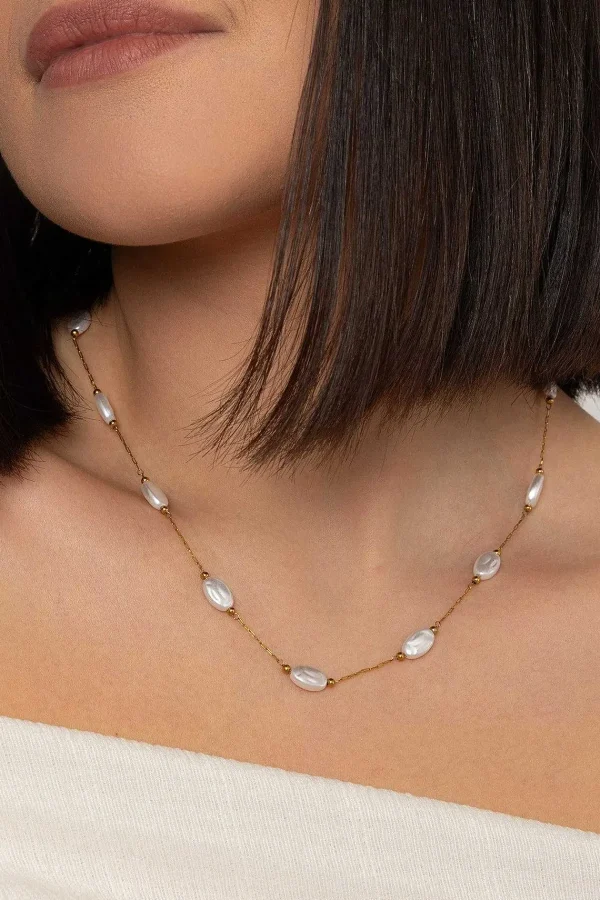 Knight & Day Faux Freshwater Pearl Necklace* Jewellery