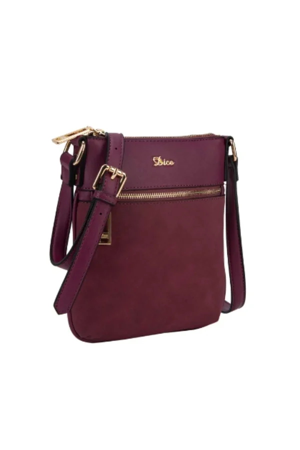 Dice Faye Crossbody Bag In Plum* Accessories