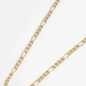 Soul Jewellery Figaro Link Necklace In Gold*Women As Seen On Social