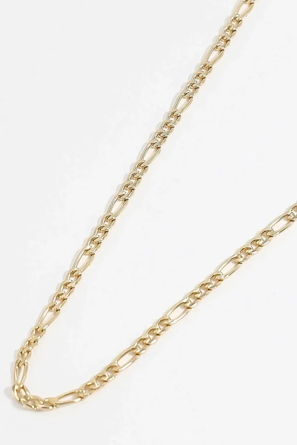 Soul Jewellery Figaro Link Necklace In Gold*Women As Seen On Social