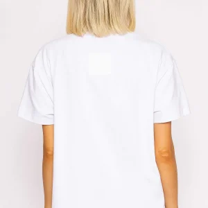 Pala D'oro Flamingo Printed T-Shirt In White*Women Tops & Blouses