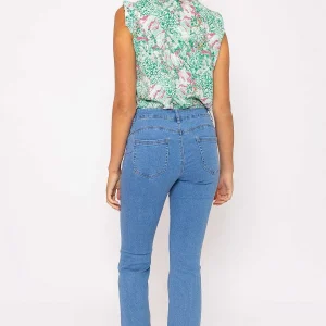 Denim Club Flare Denim Jeans In Blue*Women Jeans & Trousers