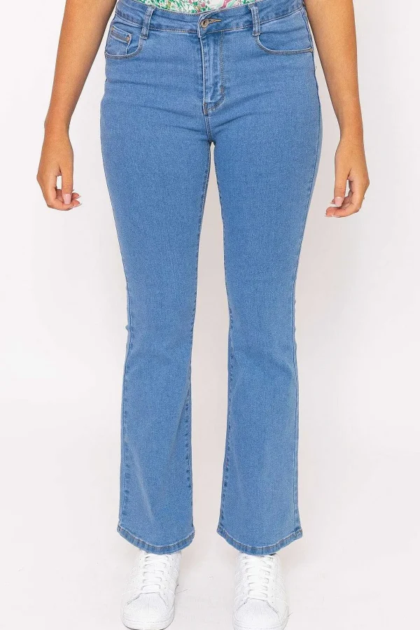 Denim Club Flare Denim Jeans In Blue*Women Jeans & Trousers