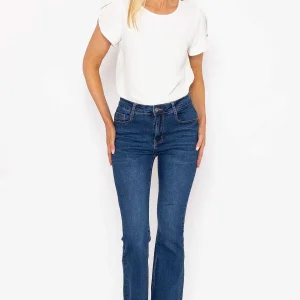 Denim Club Flare Denim Jeans In Indigo*Women Jeans & Trousers