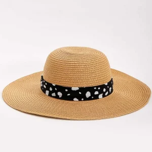 SOUL Accessories Floppy Hat With Animal Trim* Hats