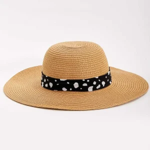 SOUL Accessories Floppy Hat With Animal Trim* Hats