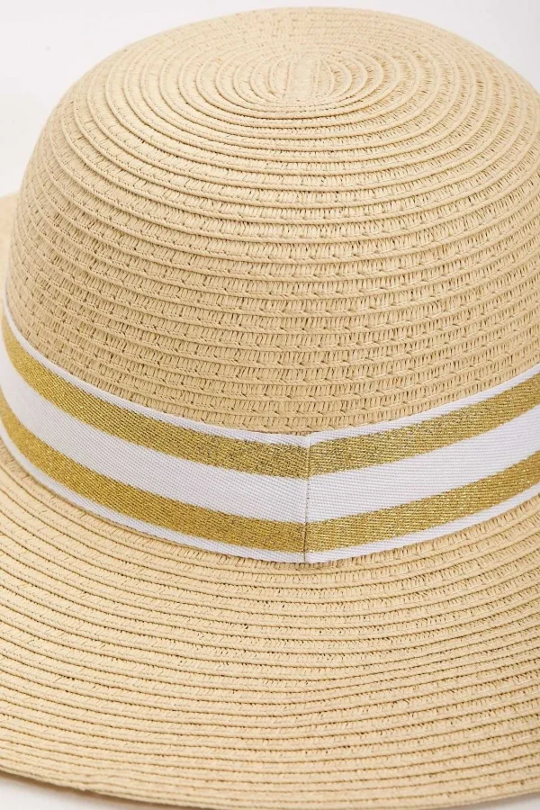 SOUL Accessories Floppy Hat With Lurex Trim* Hats