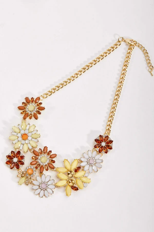 Soul Jewellery Floral Gold Necklace* Boxed Gifts