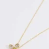 Joularie Flower Necklace In Gold* Necklaces