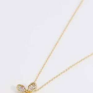 Joularie Flower Necklace In Gold* Necklaces