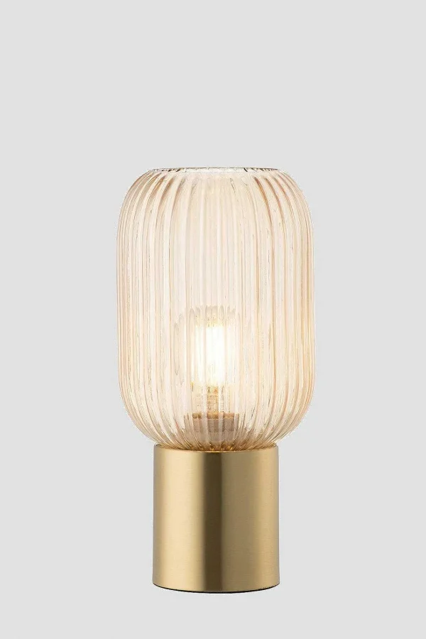 Galway Crystal Fluted Glass Table Lamp* Homeware