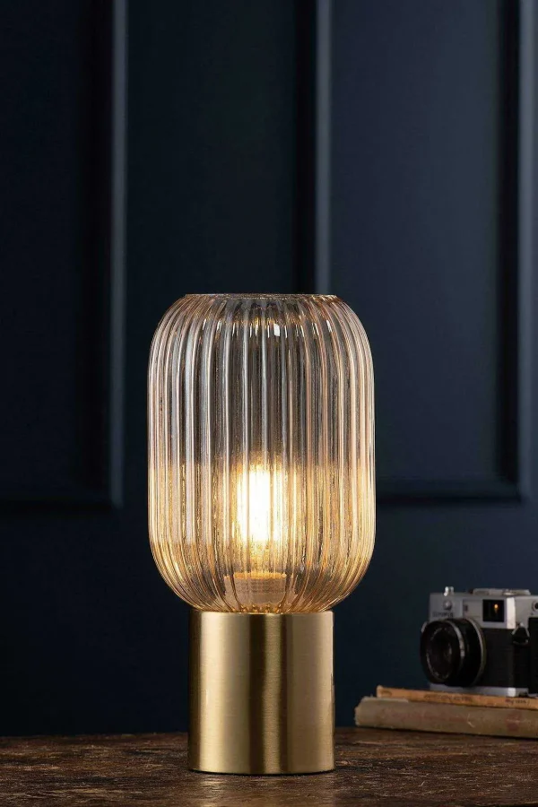 Galway Crystal Fluted Glass Table Lamp* Homeware