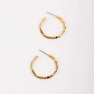 Joularie Foil Open Hoop Earring* Boxed Gifts