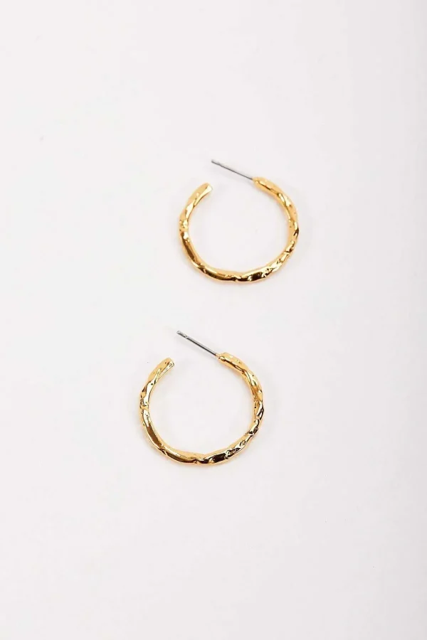 Joularie Foil Open Hoop Earring* Boxed Gifts