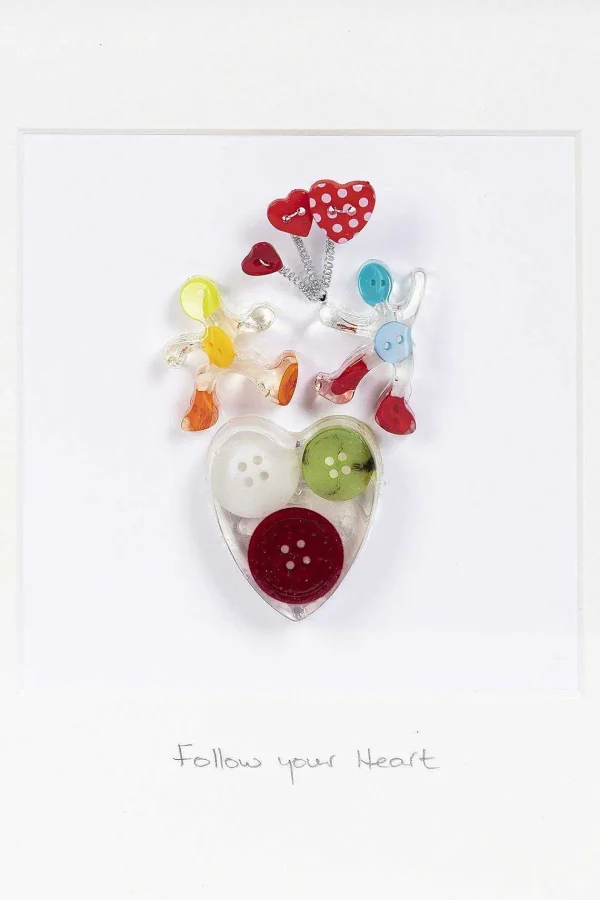 Button Studio Follow Your Heart Medium* Homeware