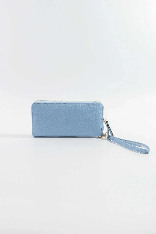 SOUL Accessories Front Zip Purse In Blue* Accessories