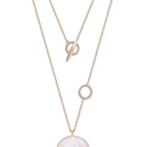 Tipperary Crystal Jewellery Full Moon Pendant In Rose Gold* Boxed Gifts