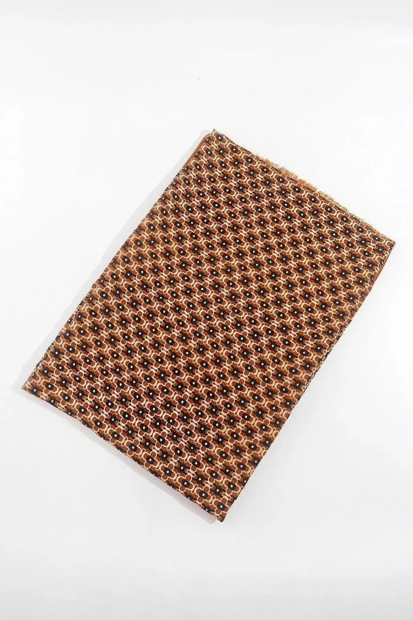 SOUL Accessories Geo Print Scarf In Brown* Accessories