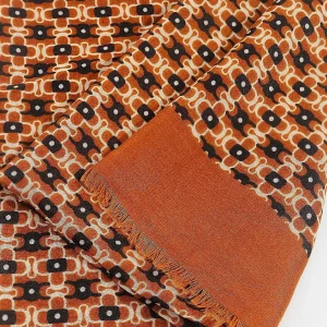 SOUL Accessories Geo Print Scarf In Brown* Accessories