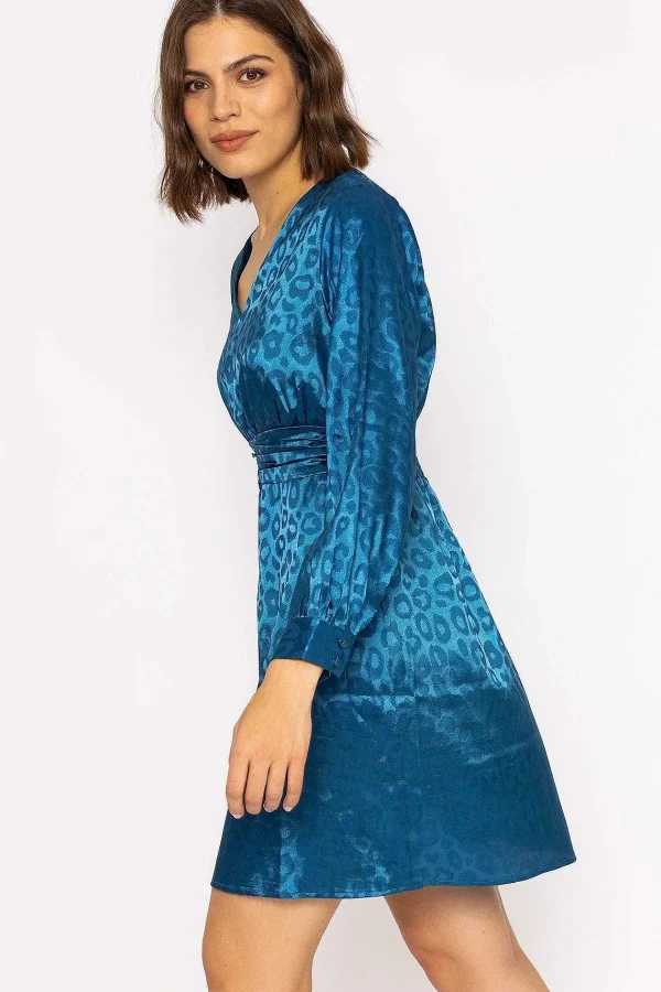 Rowen Avenue Gianna Dress In Teal*Women Dresses & Jumpsuits