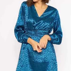 Rowen Avenue Gianna Dress In Teal*Women Dresses & Jumpsuits