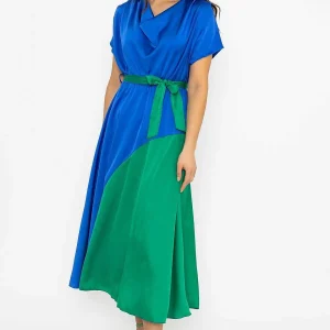 Pala D'oro Gigi Midi Dress In Blue*Women Dresses & Jumpsuits