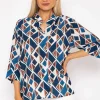 Pala D'oro Gina Blouse In Navy*Women Tops & Blouses