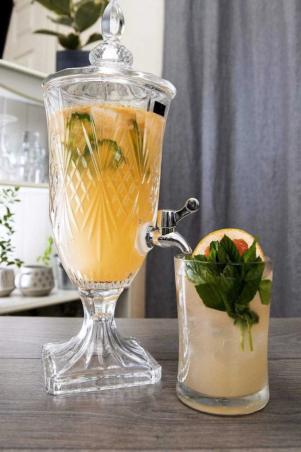 Killarney Crystal Glass Drinks Dispenser* Homeware