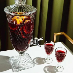 Killarney Crystal Glass Drinks Dispenser* Homeware