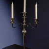 Atticus & Stone Gold 3 Arm Candelabra* Homeware