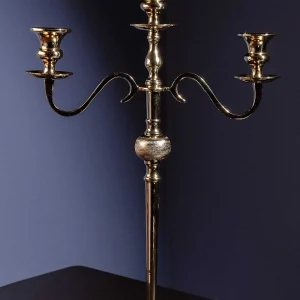 Atticus & Stone Gold 3 Arm Candelabra* Homeware