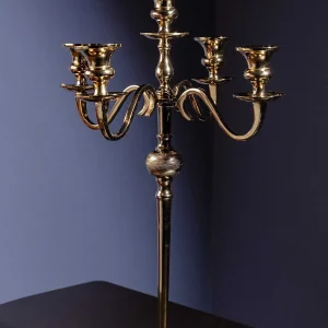 Atticus & Stone Gold 5 Arm Candelabra* Homeware