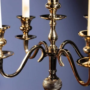 Atticus & Stone Gold 5 Arm Candelabra* Homeware