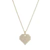 Knight & Day Gold Cut Out Heart Pendant* Boxed Gifts