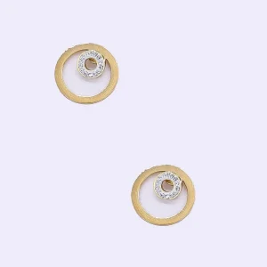 Soul Jewellery Gold Double Circle Earrings - Soul Special* Earrings