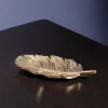 Atticus & Stone Gold Feather Platter* Homeware