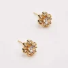 Soul Jewellery Gold Flower Earrings* Boxed Gifts